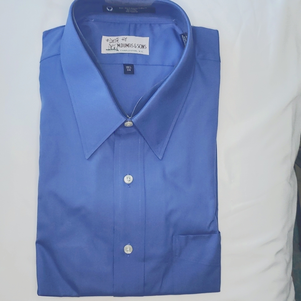 Blue, Button Up